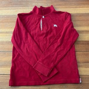 boys burberry shirt/polo